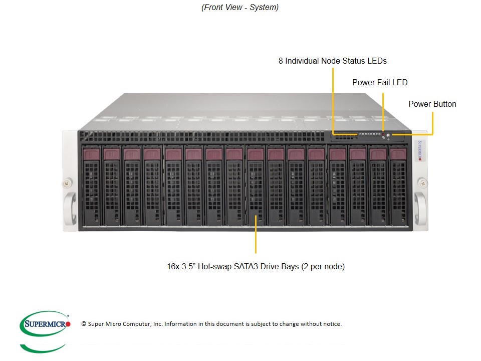 SERVER MicroCloud SuperServer 5038MA-H24TRF
